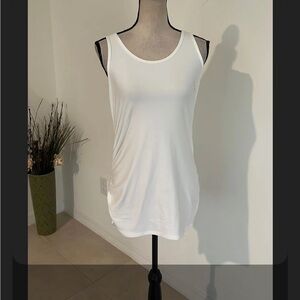 HOST PICK NWT small white maternity shirt very stretchy 1575